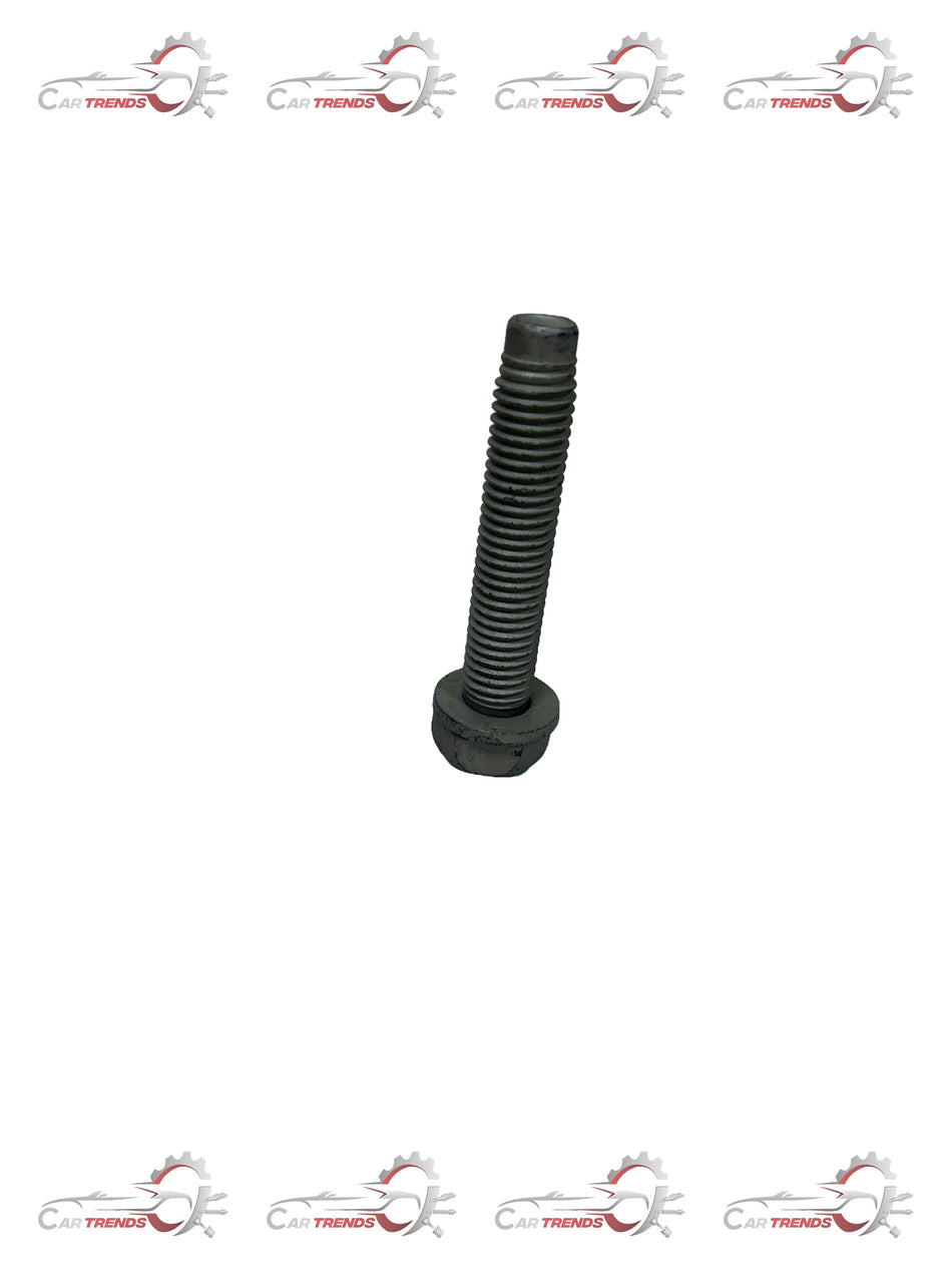 Rear axle bolt for Chevrolet Cruze by General Motors, close-up view showing the bolt and mounting details.