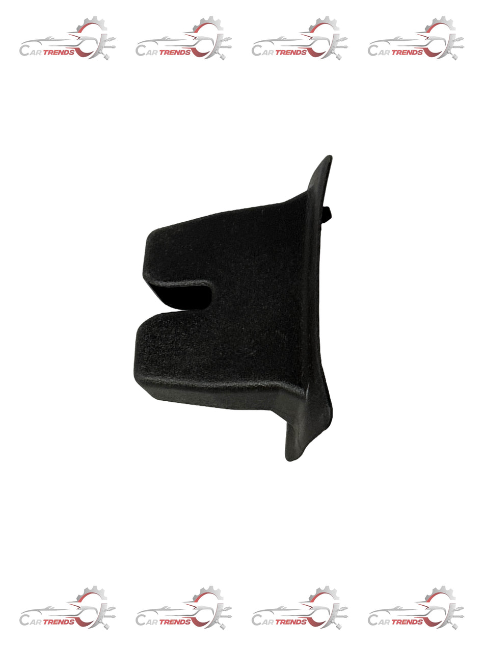 General Motors Cruze compartment plate cover, durable black plastic accessory for vehicle interior protection.