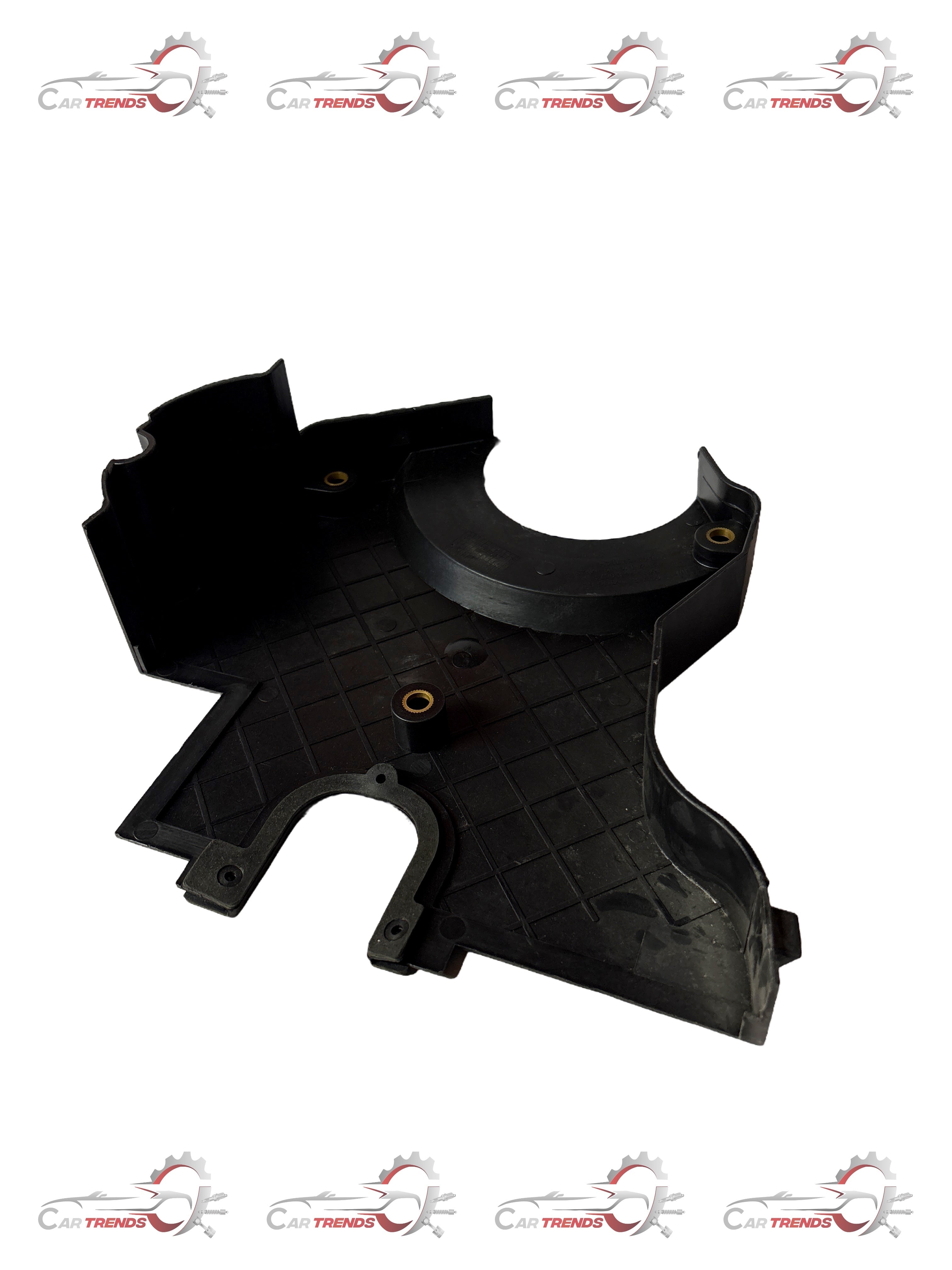 General Motors Timing Seal Upper Cover for Opel Optra, close-up view showing the black rubber seal and metal cover.
