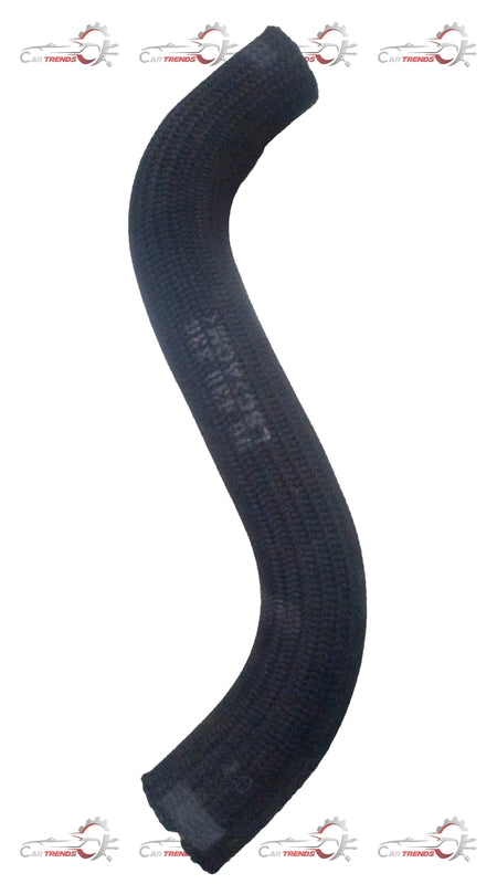 General Motors inlet CAC hose for Optra, flexible rubber hose connecting engine components, visible with clamps and fittings.
