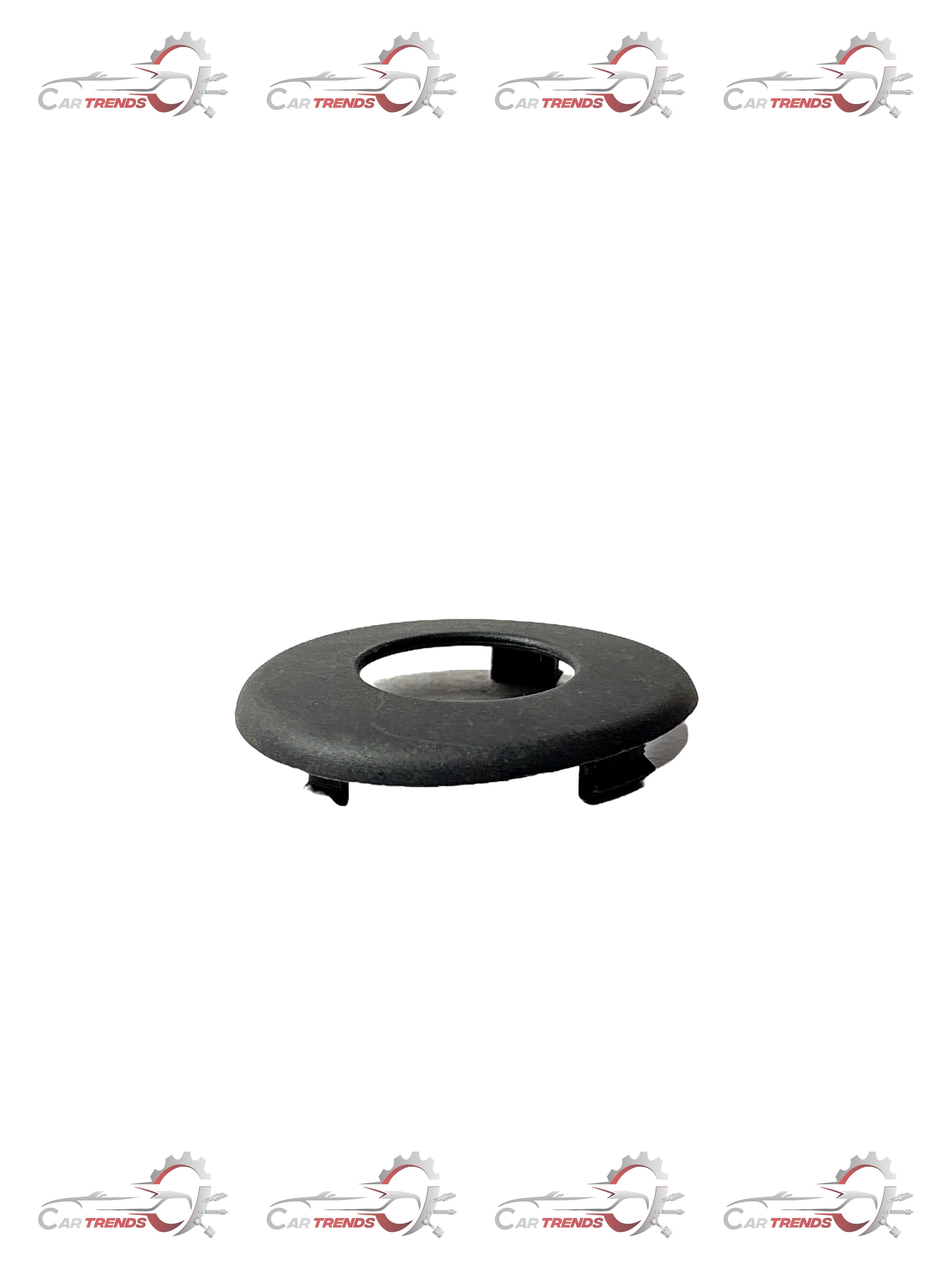 General Motors Spark left side window frame cover, replacement part for vehicle exterior, durable plastic construction.