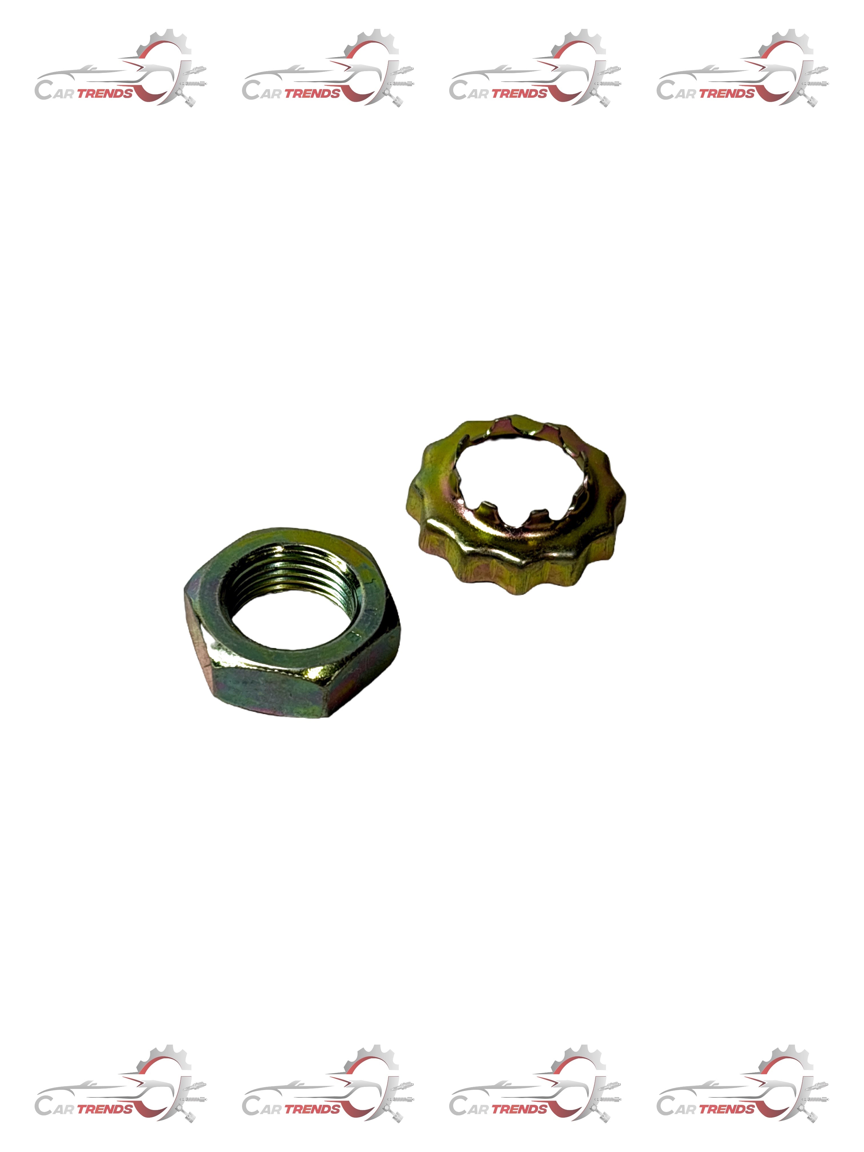 General Motors Tavera kit nut T88800222, automotive wheel nut with metal finish, designed for Tavera vehicle compatibility.