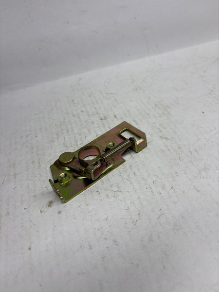 General Motors latch a hood for Aveo J990094L0, close-up view showing durable metal components and latch mechanism.