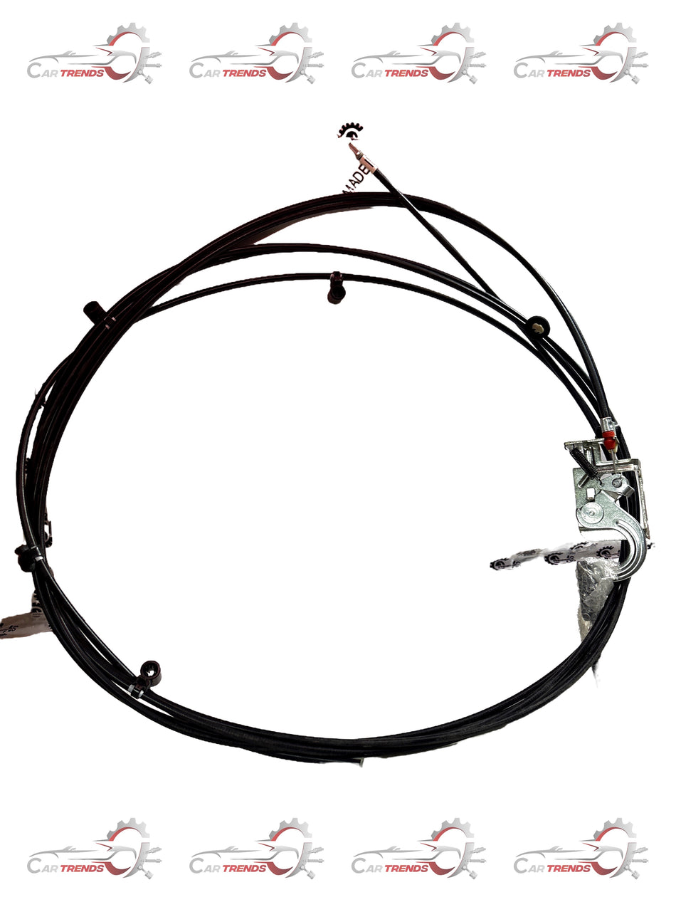General Motors lever assembly for fuel tank fill drain lateral relay with cable, automotive replacement part.