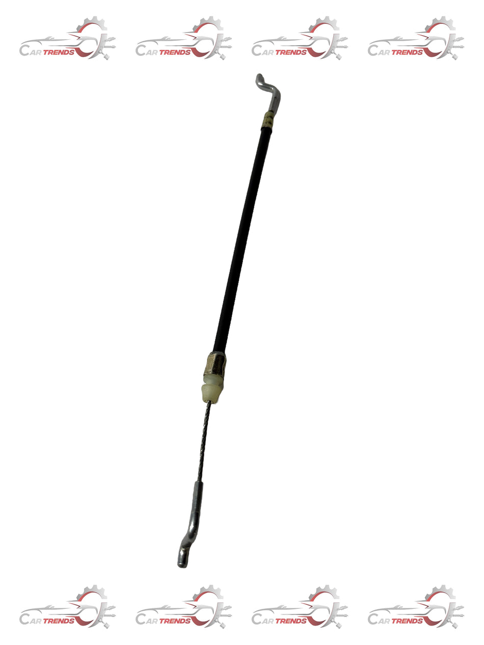Mechanical linkage cable for seat lever in Tavera, General Motors vehicle, part T97599640, used for seat adjustment.