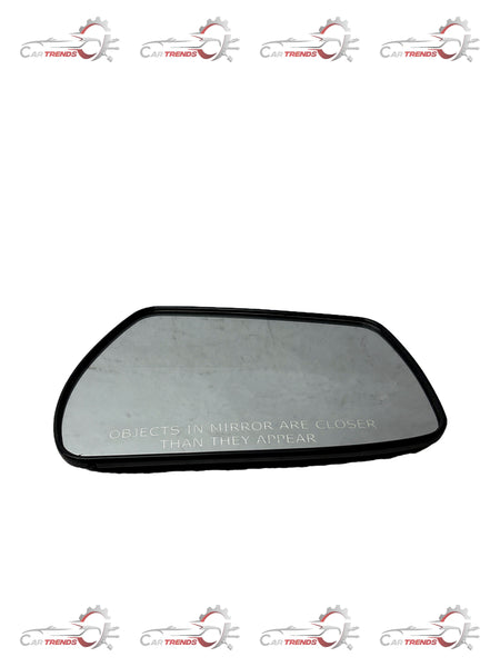 General Motors rearview mirror with reflective glass and background plate, designed for vehicle visibility and safety.