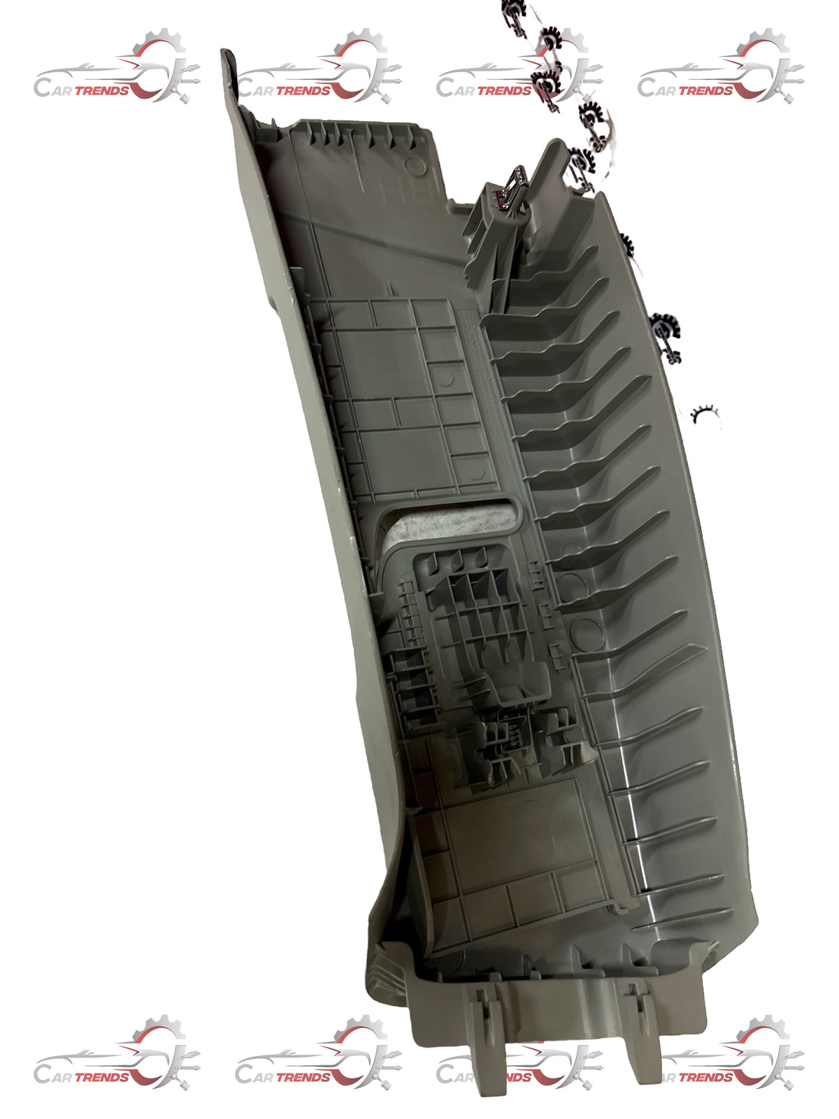 General Motors right upper door molding assembly for Chevrolet Cruze, part J95381121, showing the exterior trim piece.