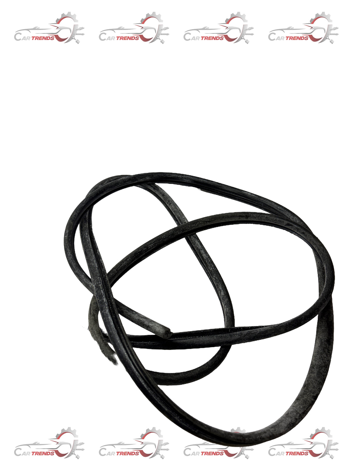 General Motors molding L gate for Corsa, exterior door garnish component, black plastic finish, designed for Corsa models.