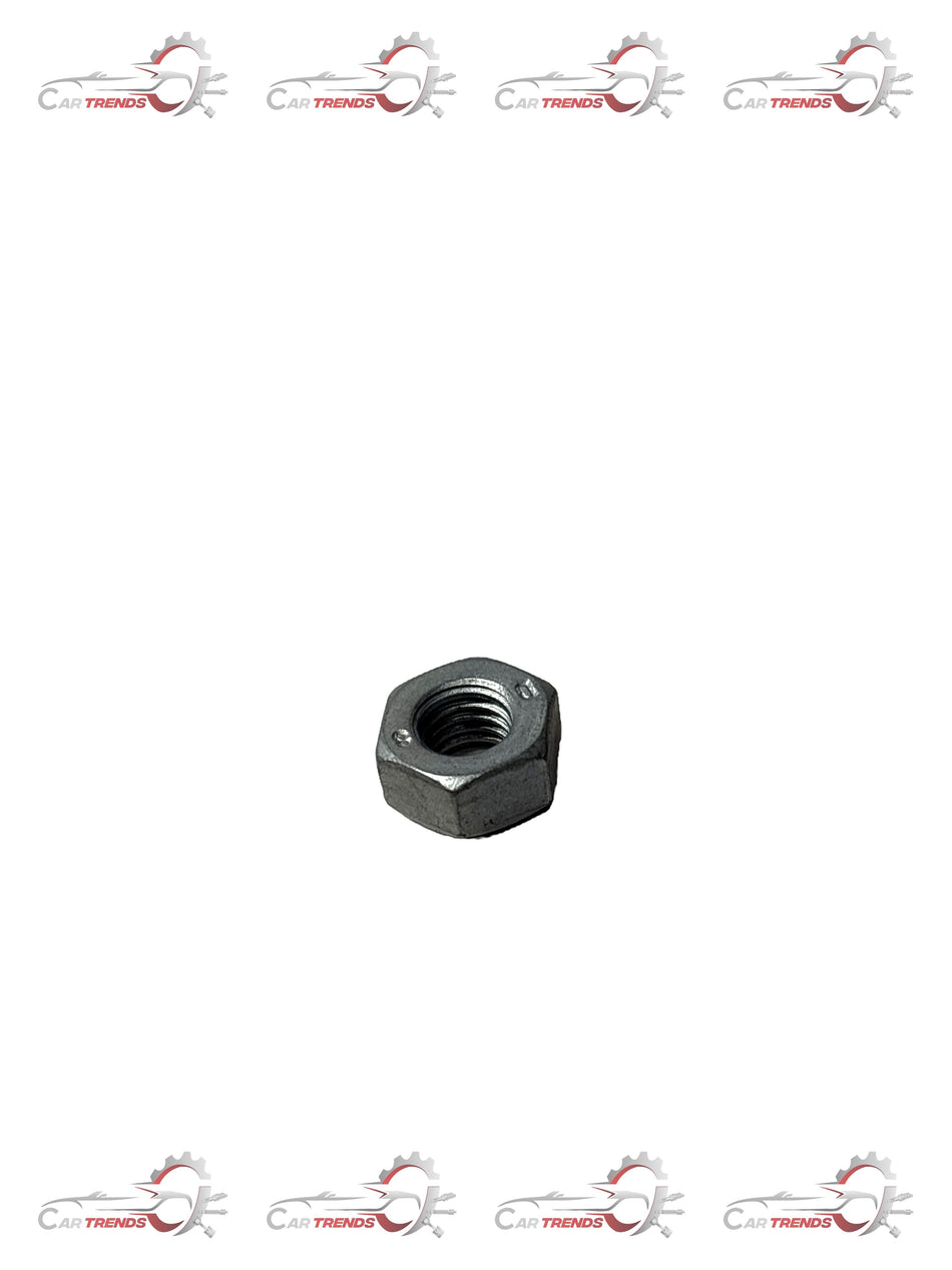 General Motors nut shock absorber for Corsa S93267898, close-up of the black metal automotive component.