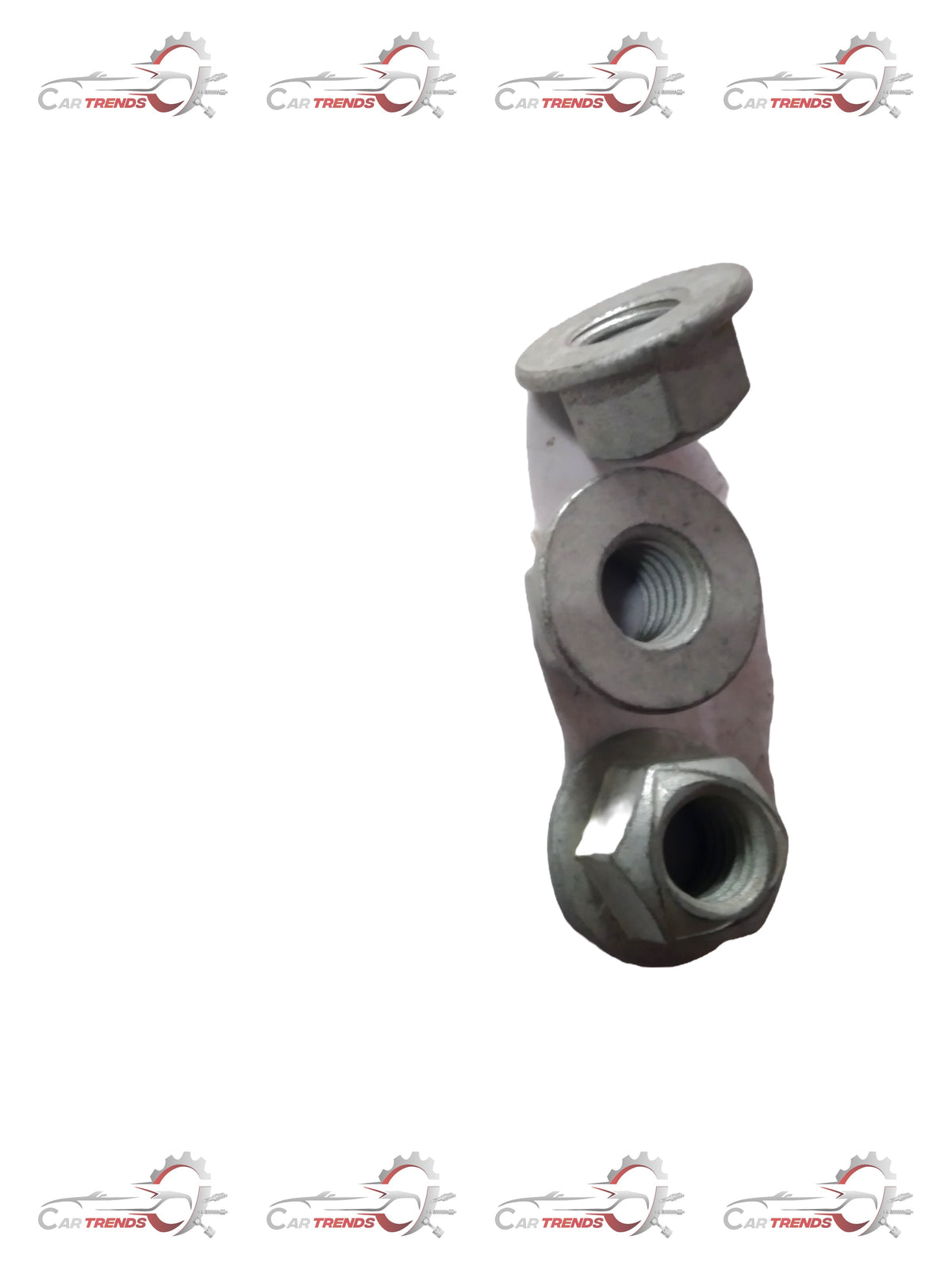 Chevrolet Cruze nut stabilizer linkage by General Motors, showing a close-up of the metal component with mounting points.