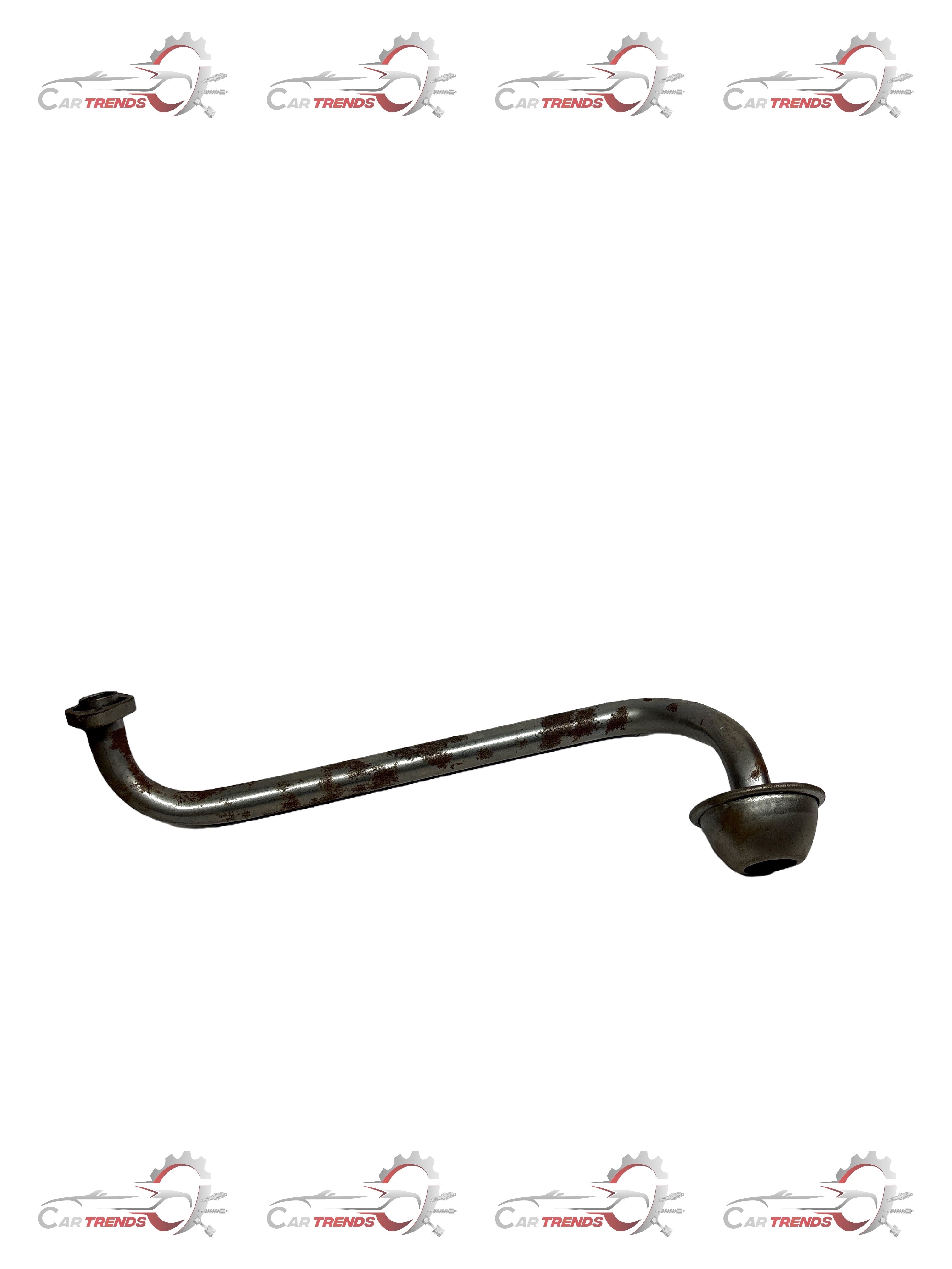 General Motors oil suction pipe for Optra petrol engine, J90410981, shown in a close-up image.