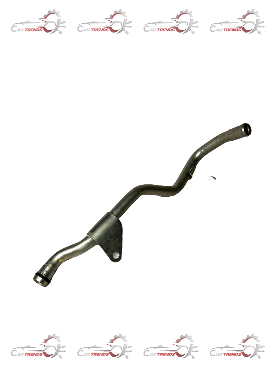 General Motors engine oil cooler pipe assembly with inline sail, part number J55598625, for vehicle engine cooling system.