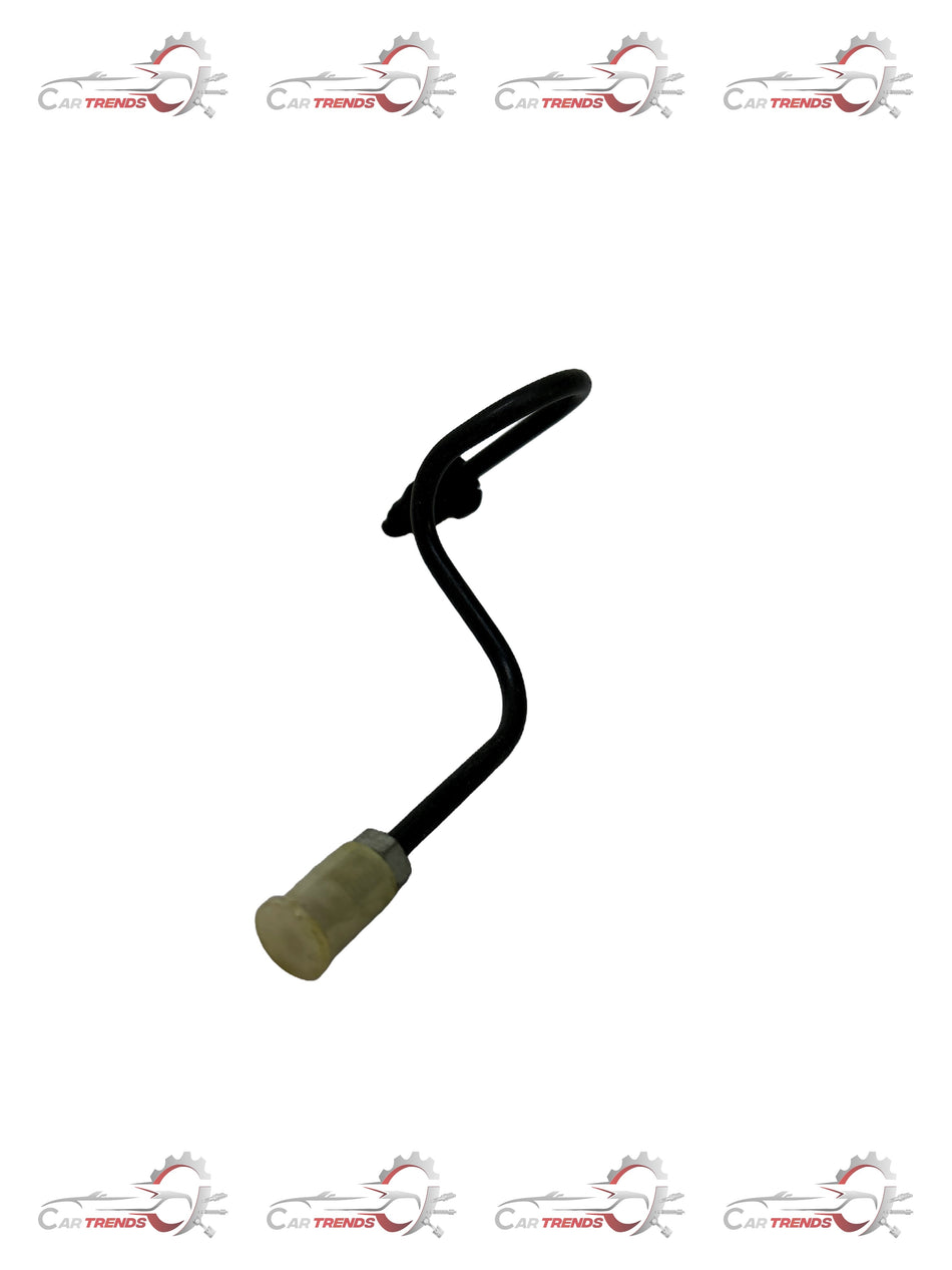 General Motors clutch lines pipe for Cruze J96832584, close-up of the black rubber hoses and connections for clutch system.