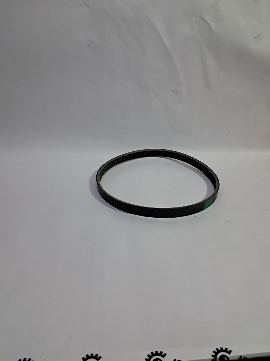 Power steering V-belt for petrol engines, compatible with General Motors vehicles, shown in a close-up image.