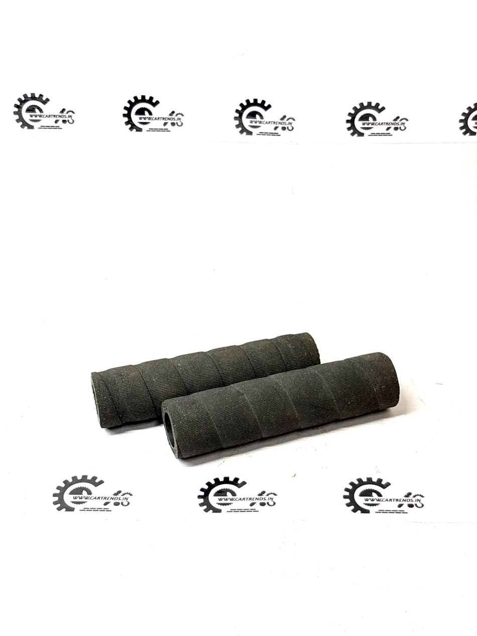 General Motors radiator pipe for Chevrolet vehicles, durable metal hose part, shown in a close-up image.