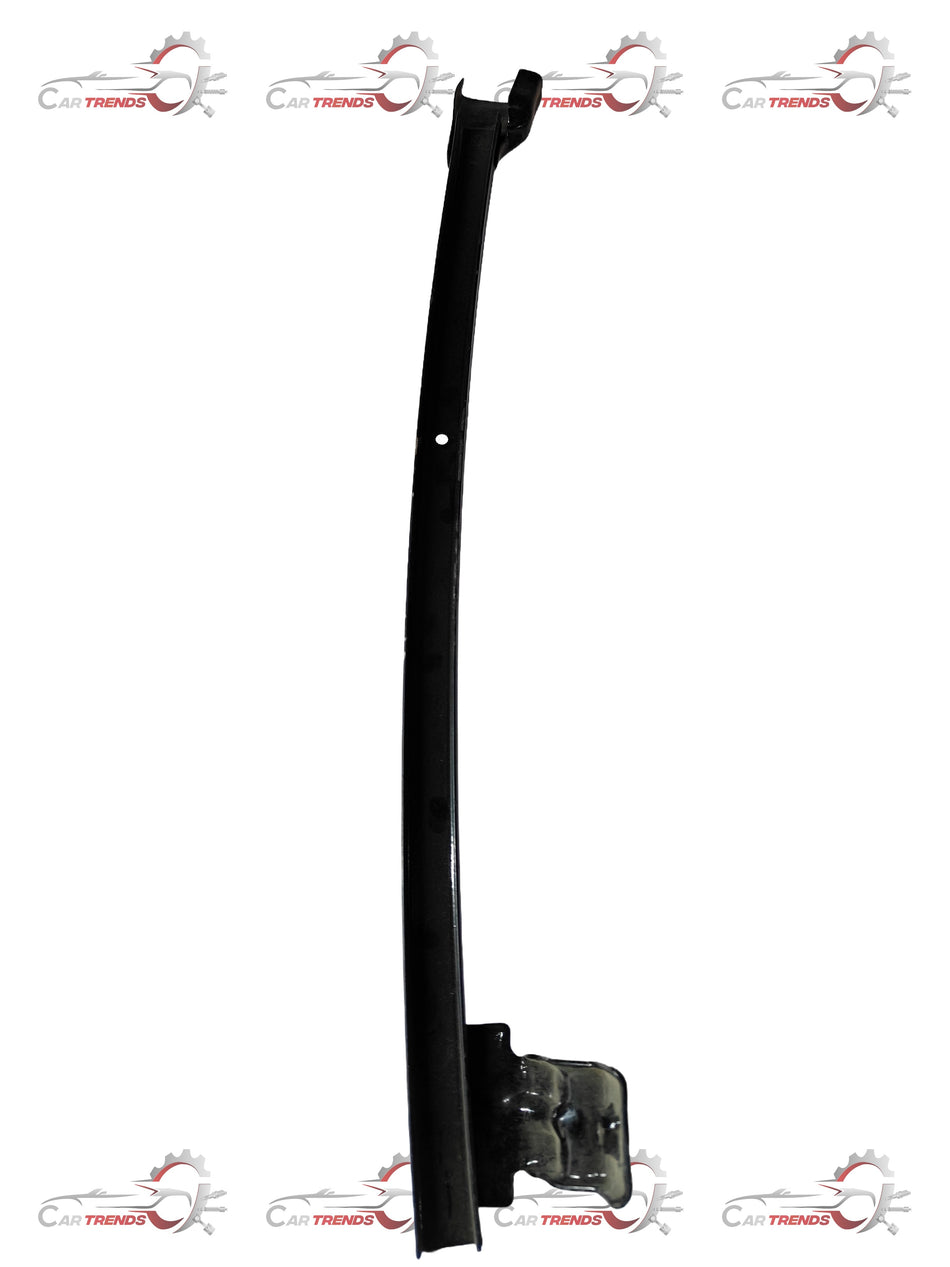 Front left door rail assembly for Tavera by General Motors, automotive door part with metal and plastic components.