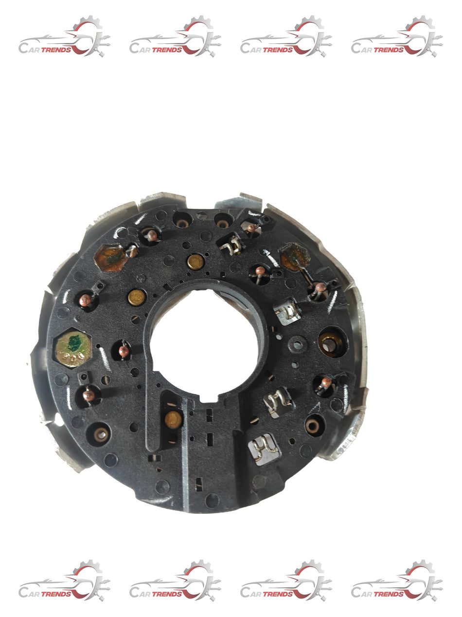 General Motors Tavera T97598160 rectifier for vehicle electrical system, shown in a close-up image.