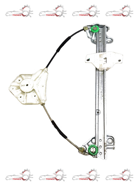 Front right driver side window regulator for Chevrolet Spark, genuine General Motors part J28285800.