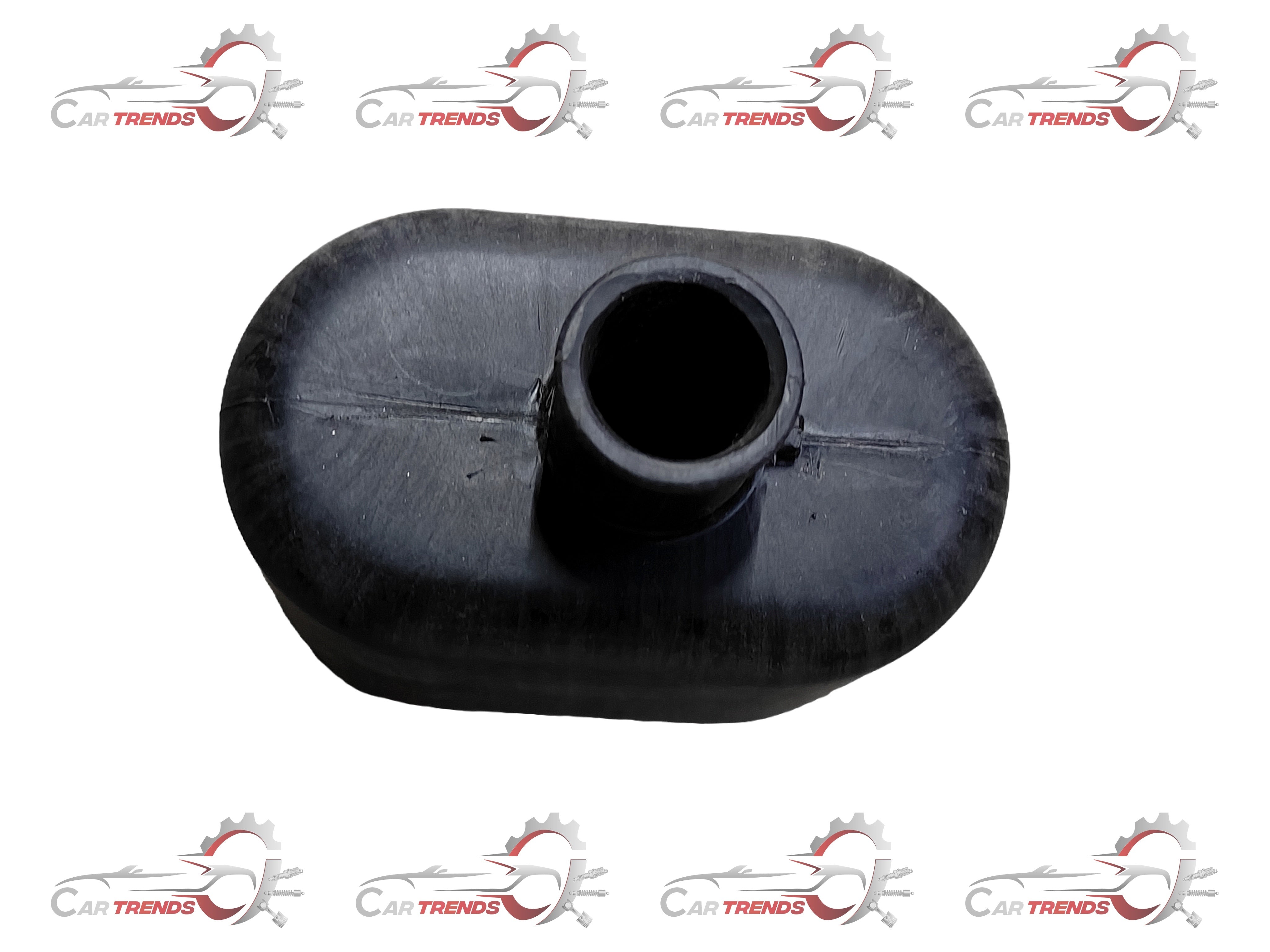 General Motors resonator part for vehicle exhaust system, shown in the image with metal construction and mounting points.