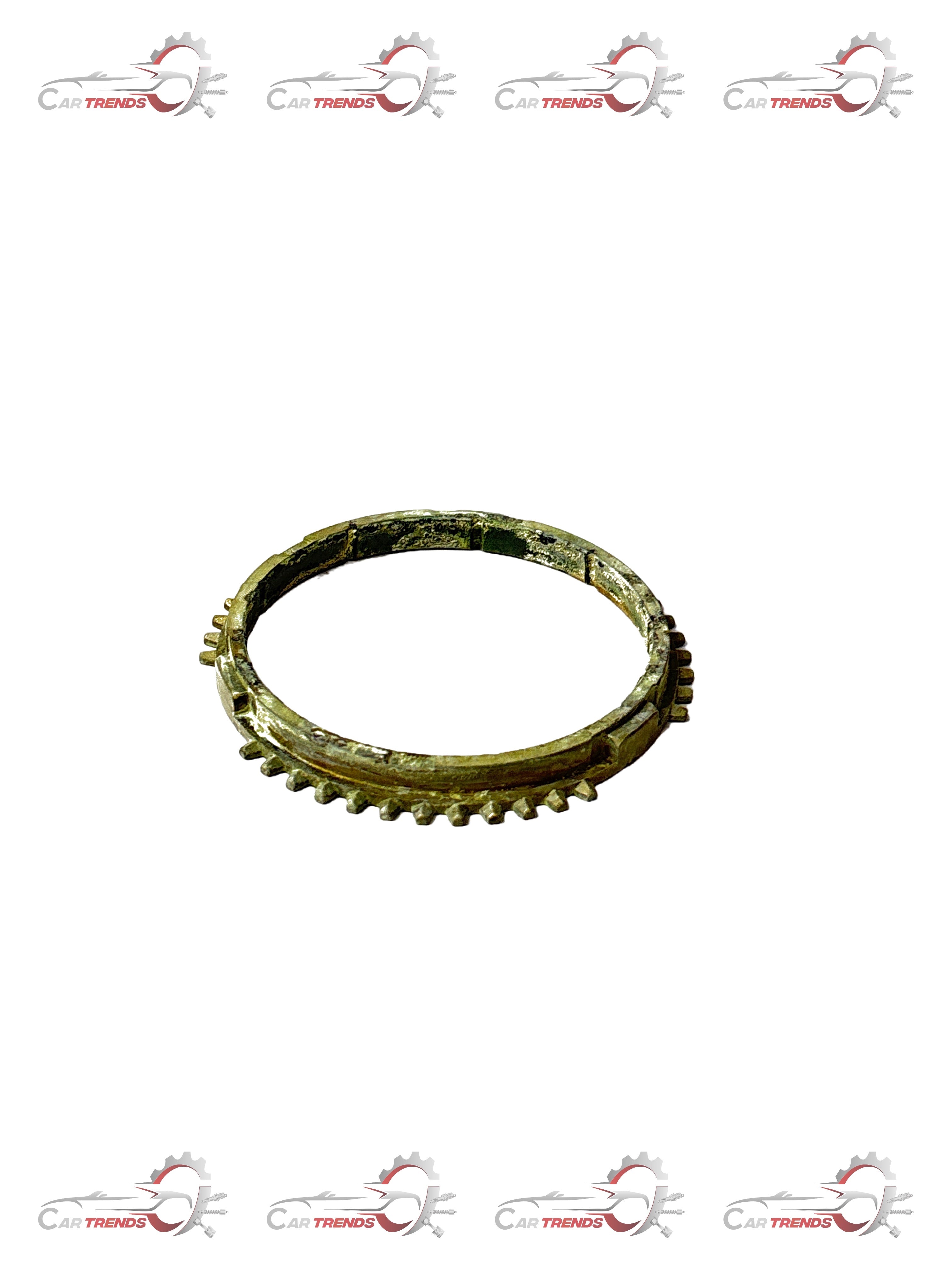 General Motors Ring 3rd and 4th gear syn enjoy auto part, close-up of metallic gear ring with engraved details.