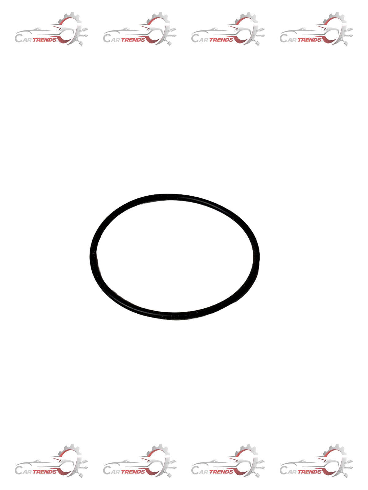 General Motors Ring O for Optra Petrol, automotive engine part, black metal ring with detailed design, used in vehicle maintenance.