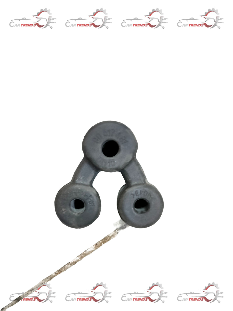 General Motors rubber hanger Spark J96417481 for vehicle exhaust systems, shown in a close-up image.