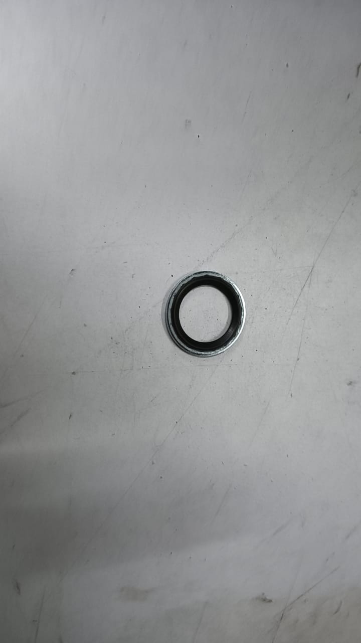 General Motors Seal A/C compressor hose for Captiva, J93733125, automotive part with rubber and metal fittings.