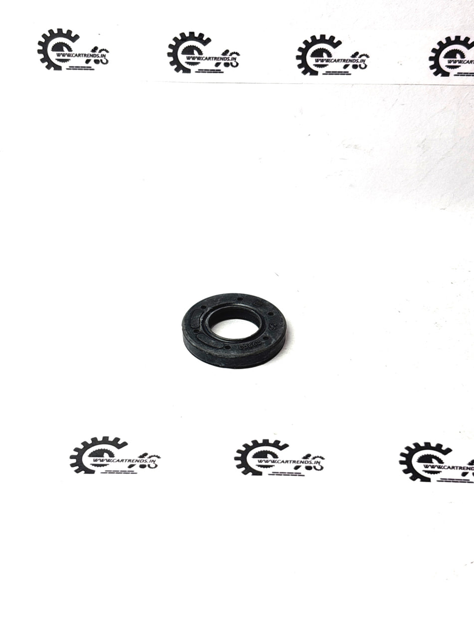 General Motors seal ring housing for Astra UPR, black rubber component with metal interior for engine sealing.