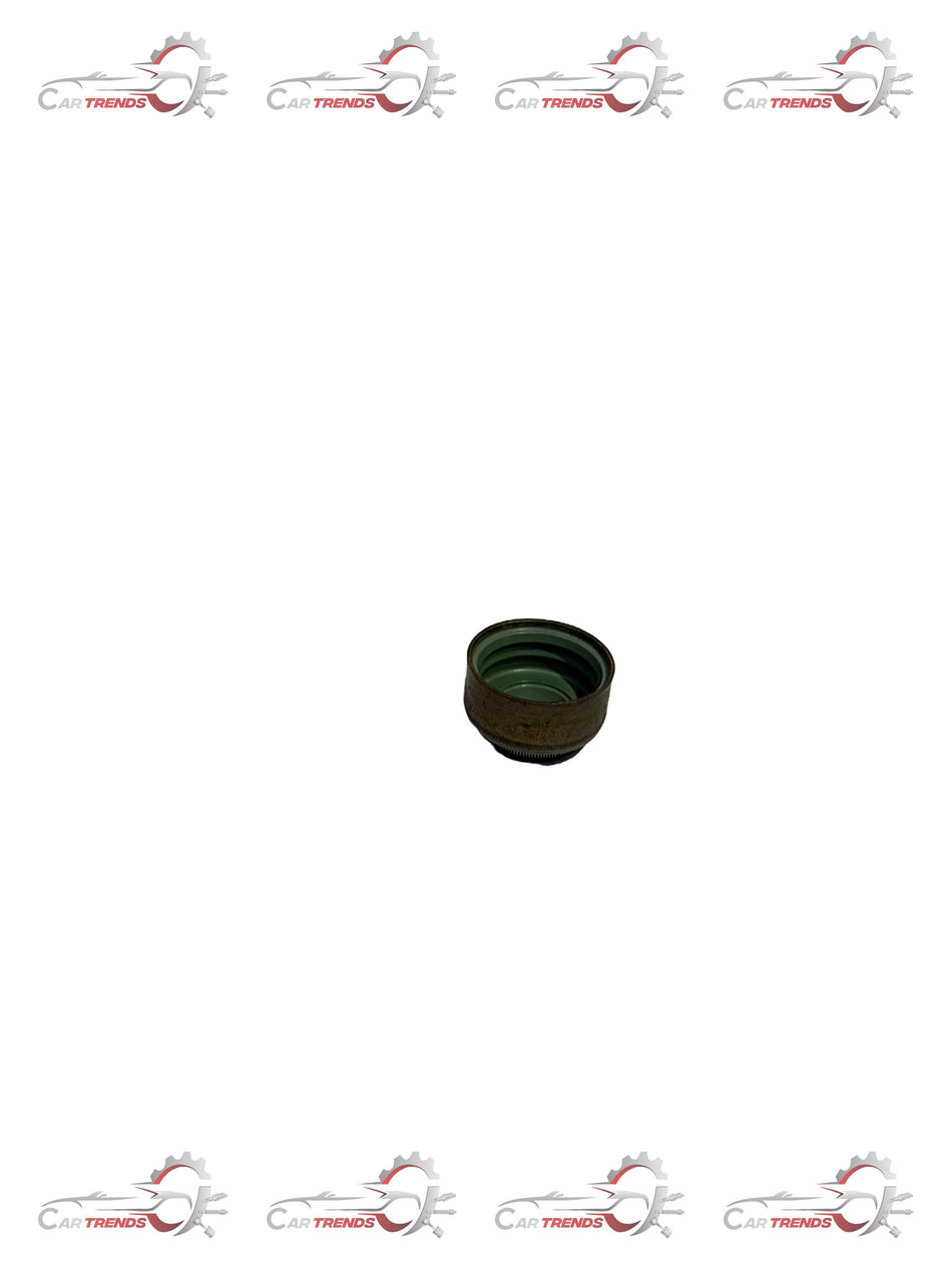General Motors exhaust valve stem seal for Subaru Forester F13211AA110, automotive engine component, black rubber seal with metal insert