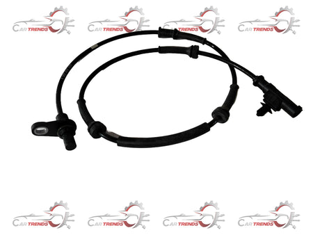 General Motors rear wheel speed sensor assembly for J23864013 vehicle, showing the sensor component and wiring connection.