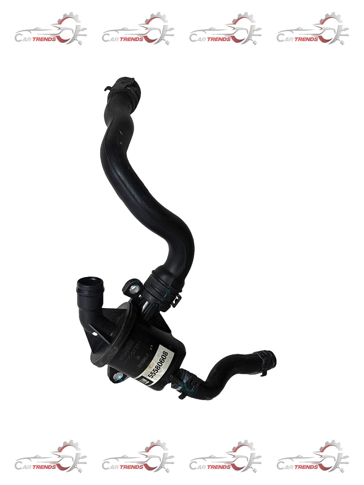 General Motors PCV oil separator assembly, J55580608, showing the engine component in a detailed view.