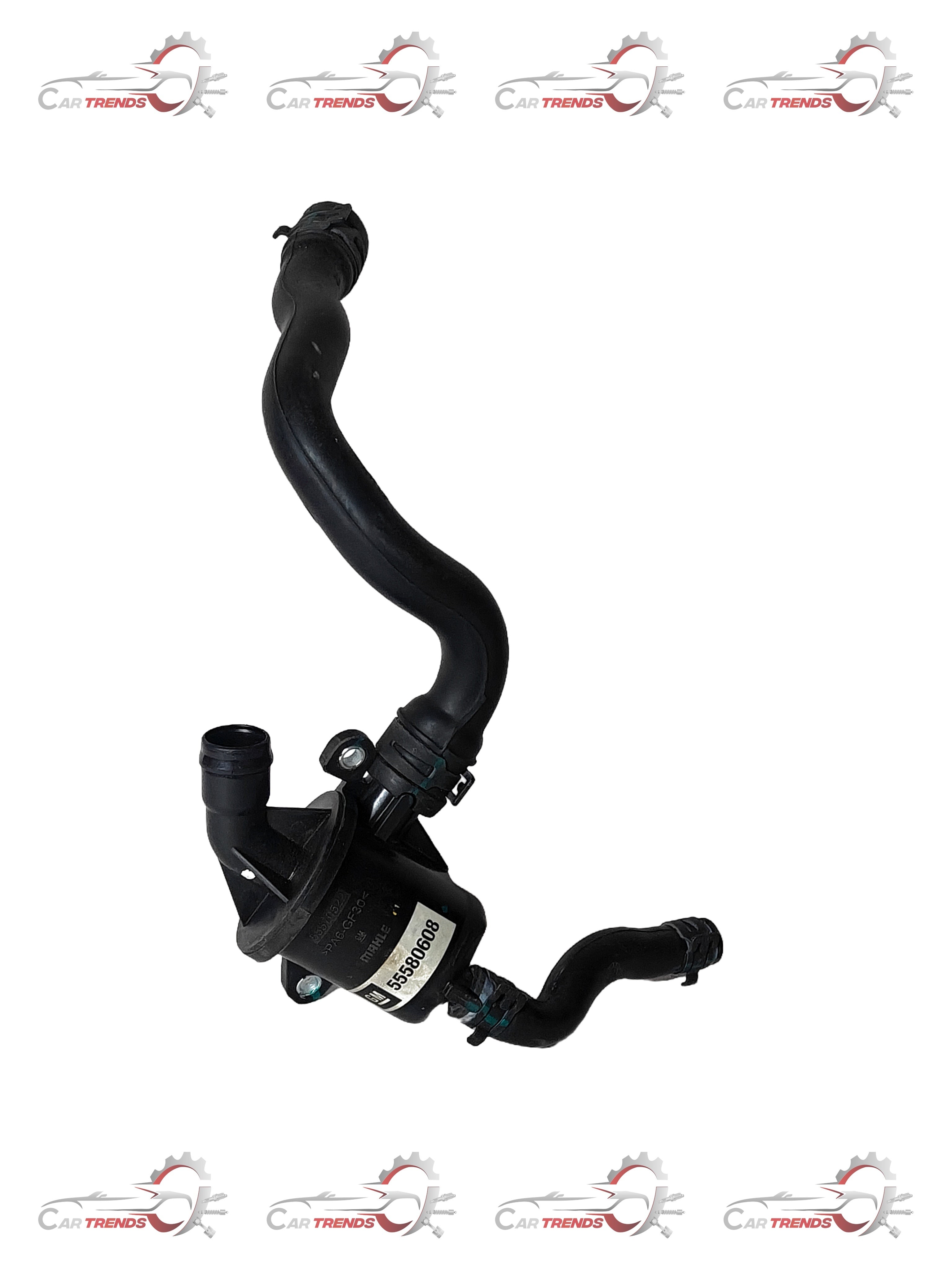 General Motors PCV oil separator assembly, J55580608, showing the engine component in a detailed view.