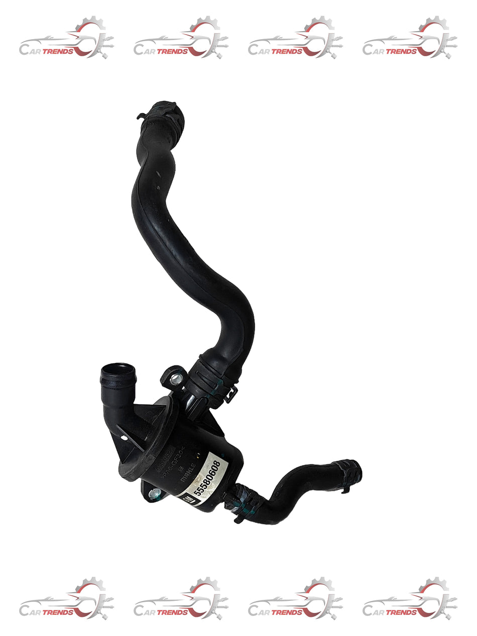 General Motors PCV oil separator assembly, J55580608, showing the engine component in a detailed view.