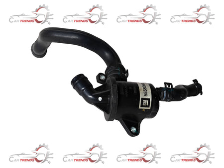General Motors PCV oil separator assembly, part J55580608, designed for engine ventilation and oil separation in vehicles.
