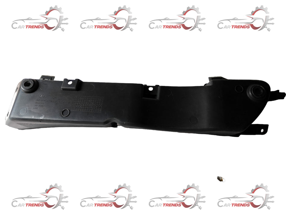 Lower storage box for Chevrolet Spark by General Motors, shown in black plastic, designed for interior organization.