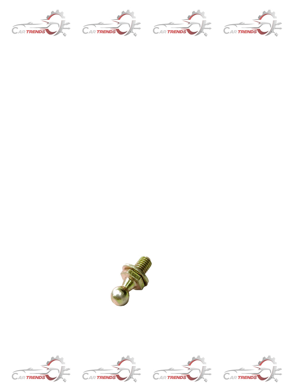 General Motors stud L gate strut ball for Corsa S90197842, automotive component with metal ball and mounting features.
