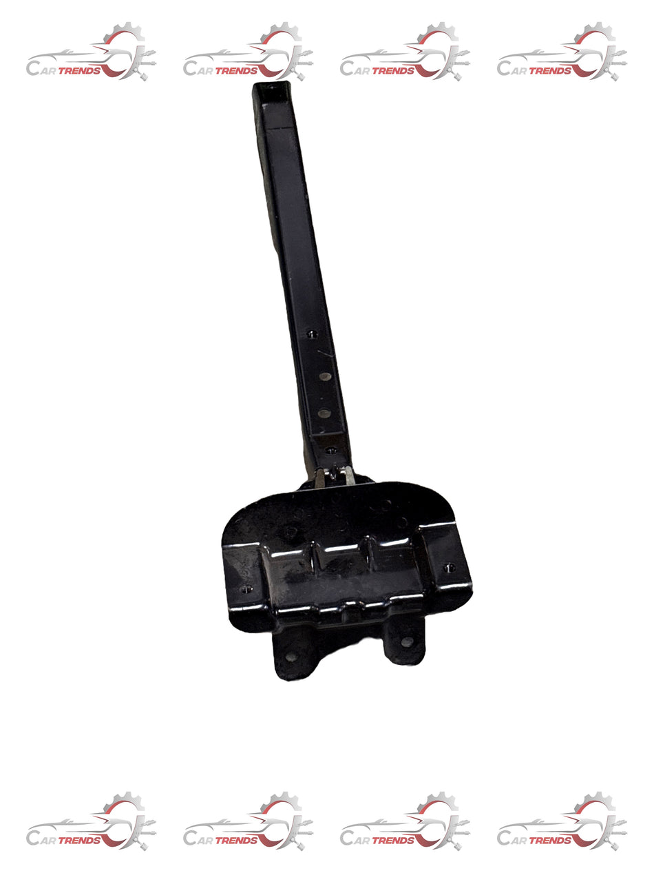 Support hood primary left for Chevrolet Captiva, GM part J96624482, shown in black plastic with mounting points.