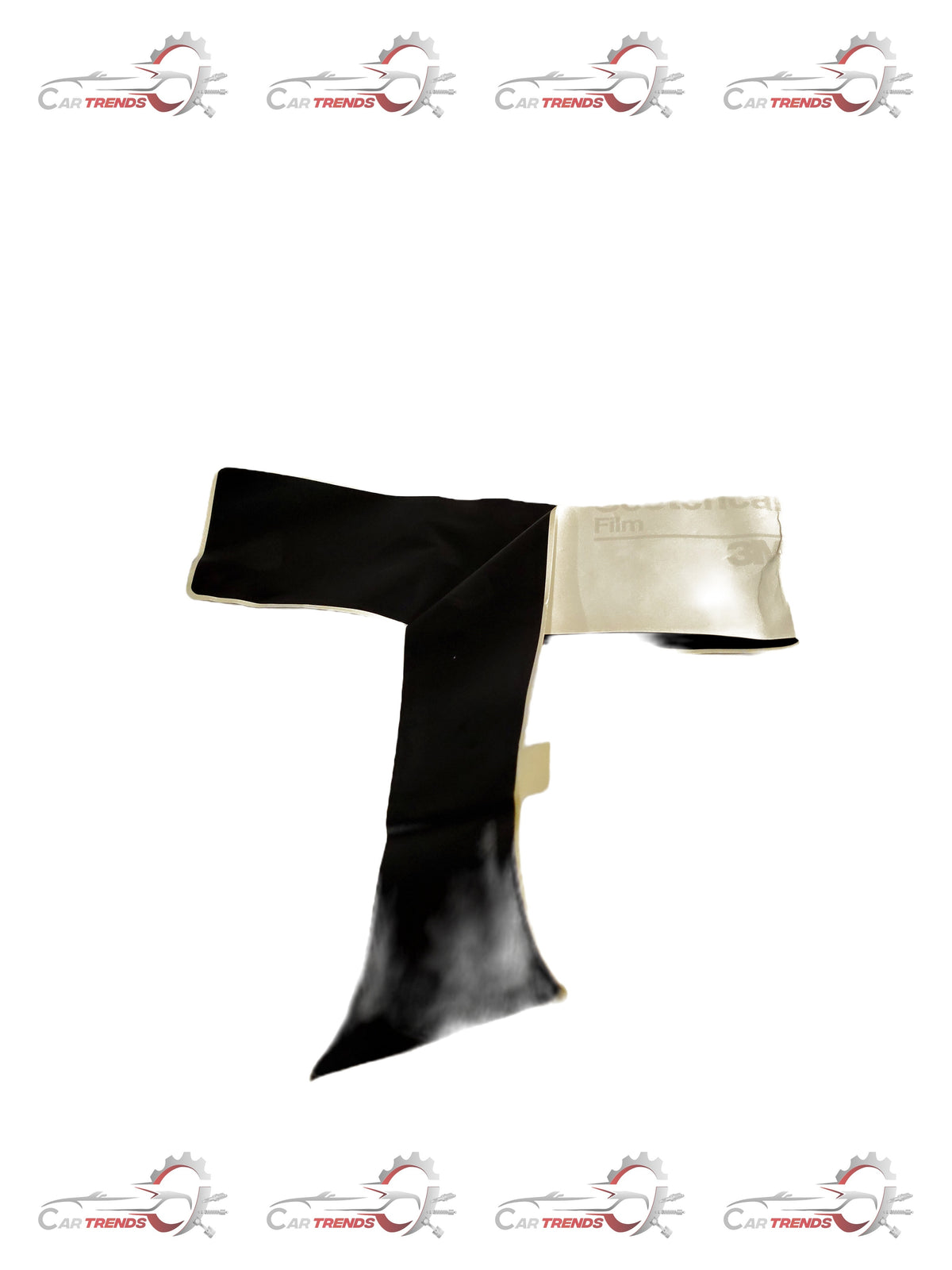 Blackout tape body panel for Chevrolet vehicles, black, designed for exterior use by General Motors.