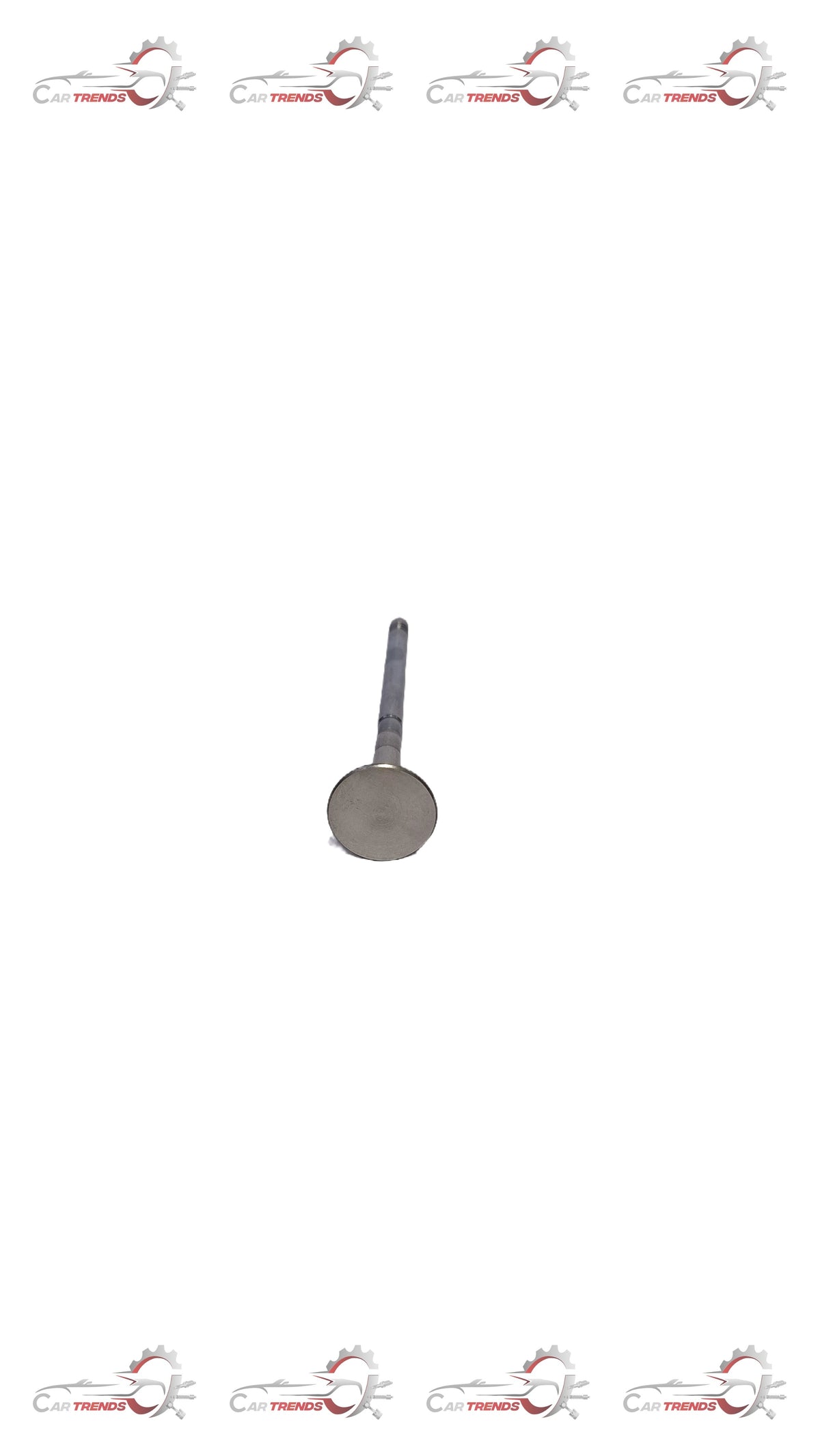 Exhaust valve for General Motors vehicle, part J55570492, shown in a close-up image with metallic components and engine context.