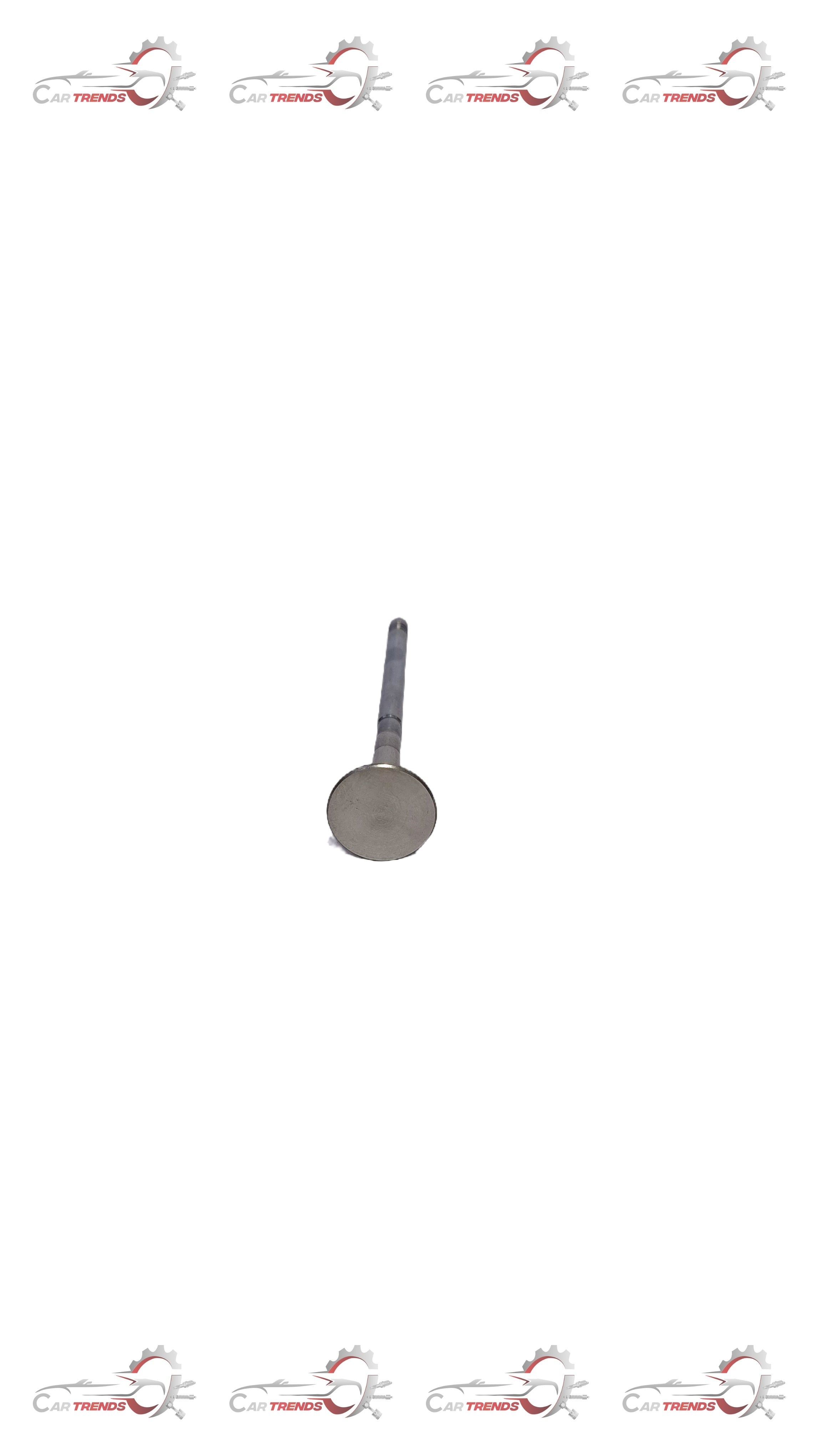 Exhaust valve for General Motors vehicle, part J55570492, shown in a close-up image with metallic components and engine context.
