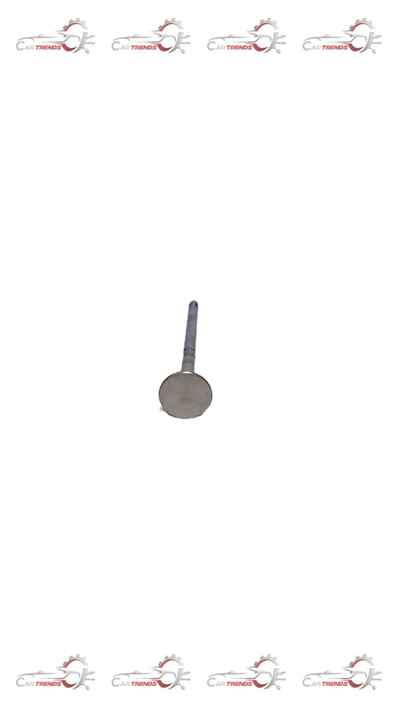Exhaust valve for General Motors vehicle, part J55570492, shown in a close-up image with metallic components and engine context.
