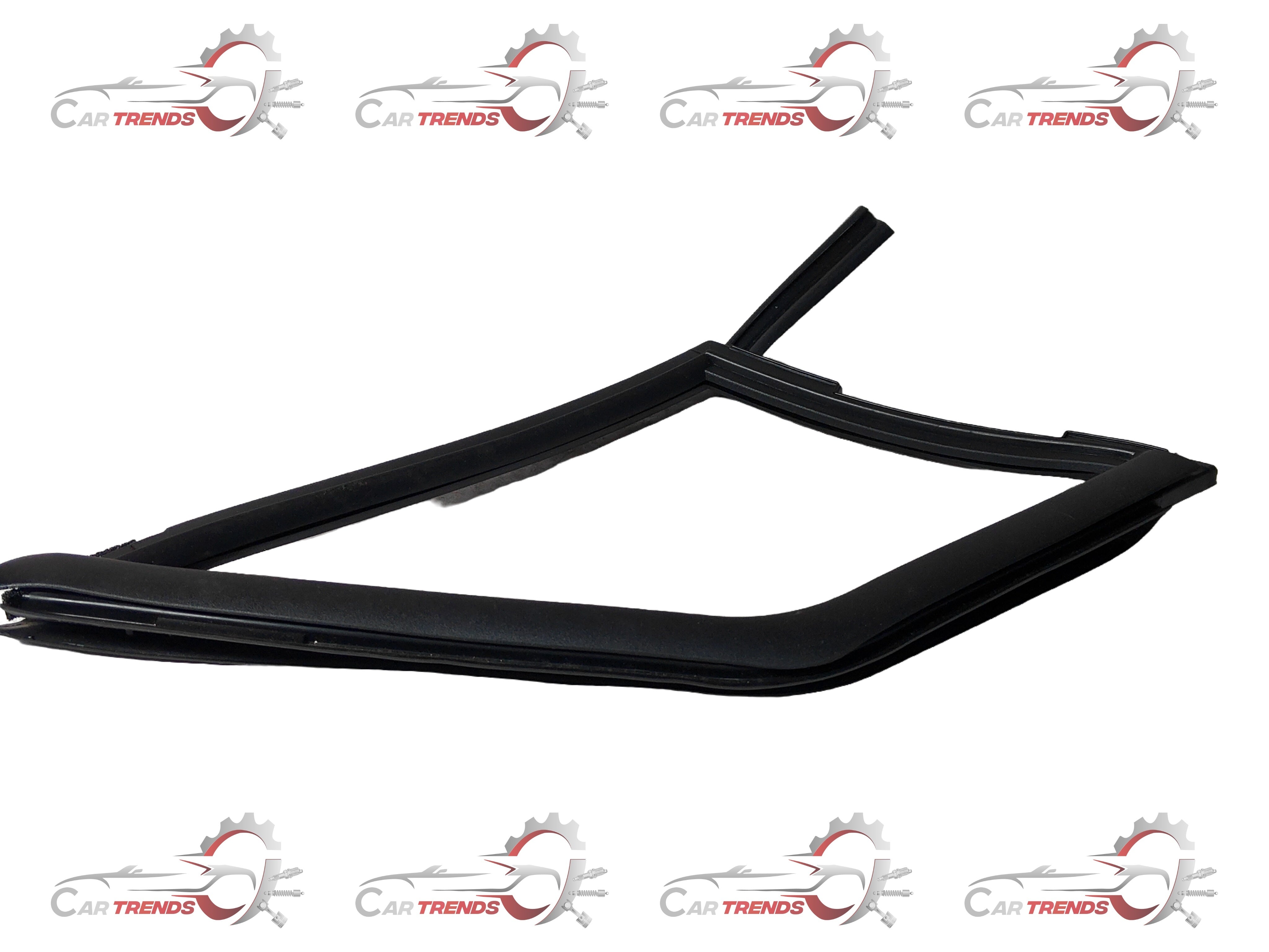General Motors front driver side weatherstrip for door, genuine replacement part, black rubber seal for vehicle door weather protection.