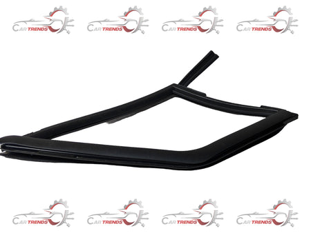 General Motors front driver side weatherstrip for door, genuine replacement part, black rubber seal for vehicle door weather protection.