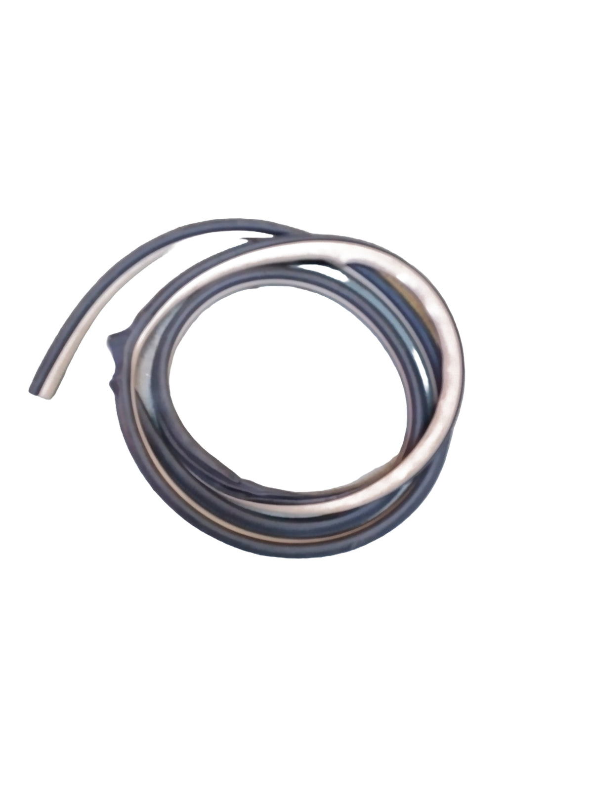 Weatherstrip rear side upper cap for Chevrolet Captiva, designed for General Motors vehicles, in black rubber material.