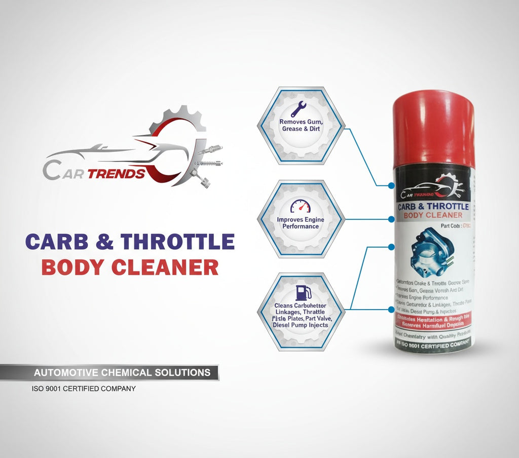Car Trends Carburetor, Choke & Throttle Cleaner Spray. 150ml