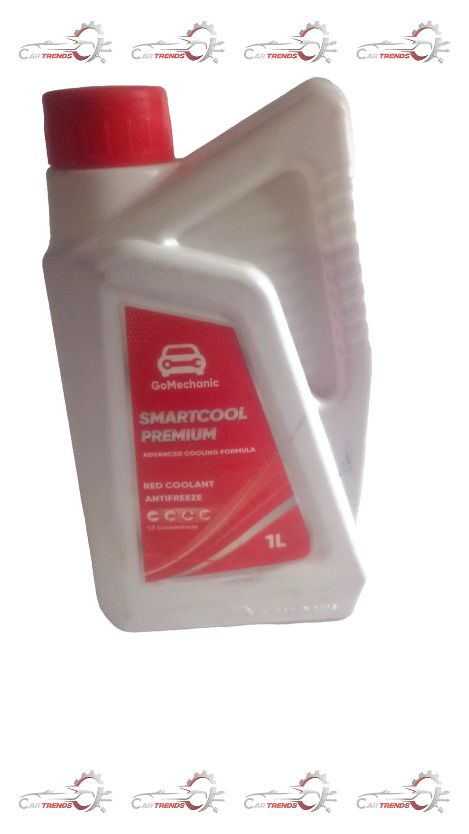 Gomechanic Smartcool Red Coolant universal 1L bottle, red coolant liquid for vehicle cooling systems