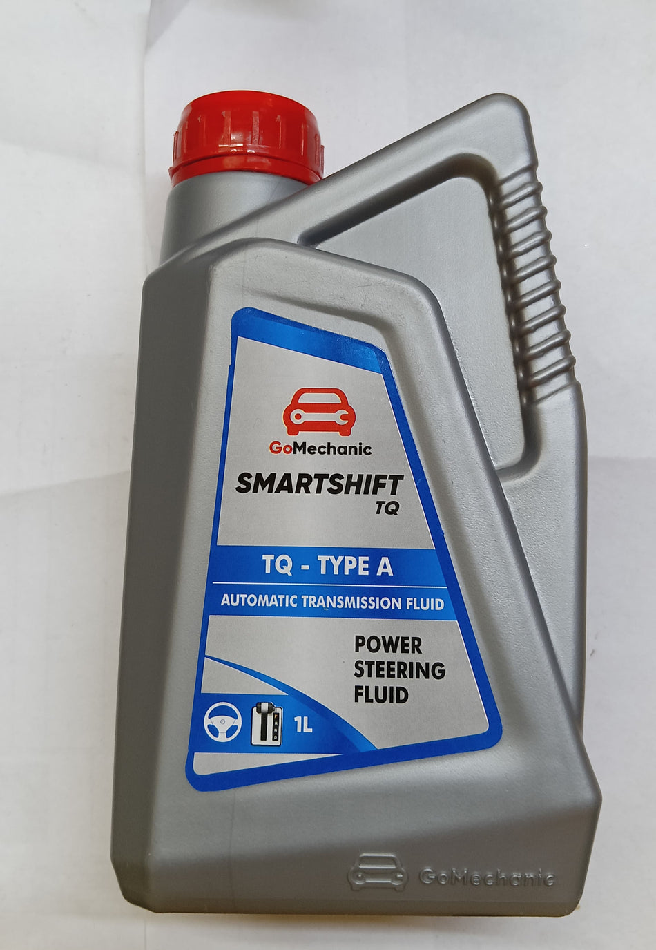 GOMECHANIC Power Steering Oil 1L for all cars, vehicle variants, and models, suitable for maintaining steering system performance.