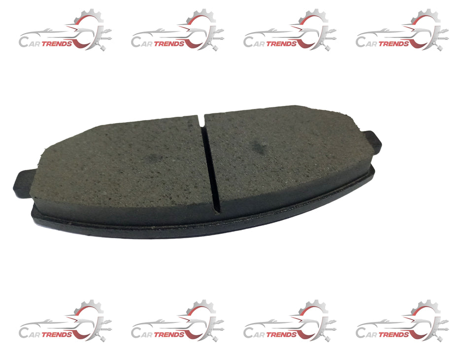 Front HI-Q brake pad for Hector, model SP4014, showing the durable brake pad with metal backing and friction surface.