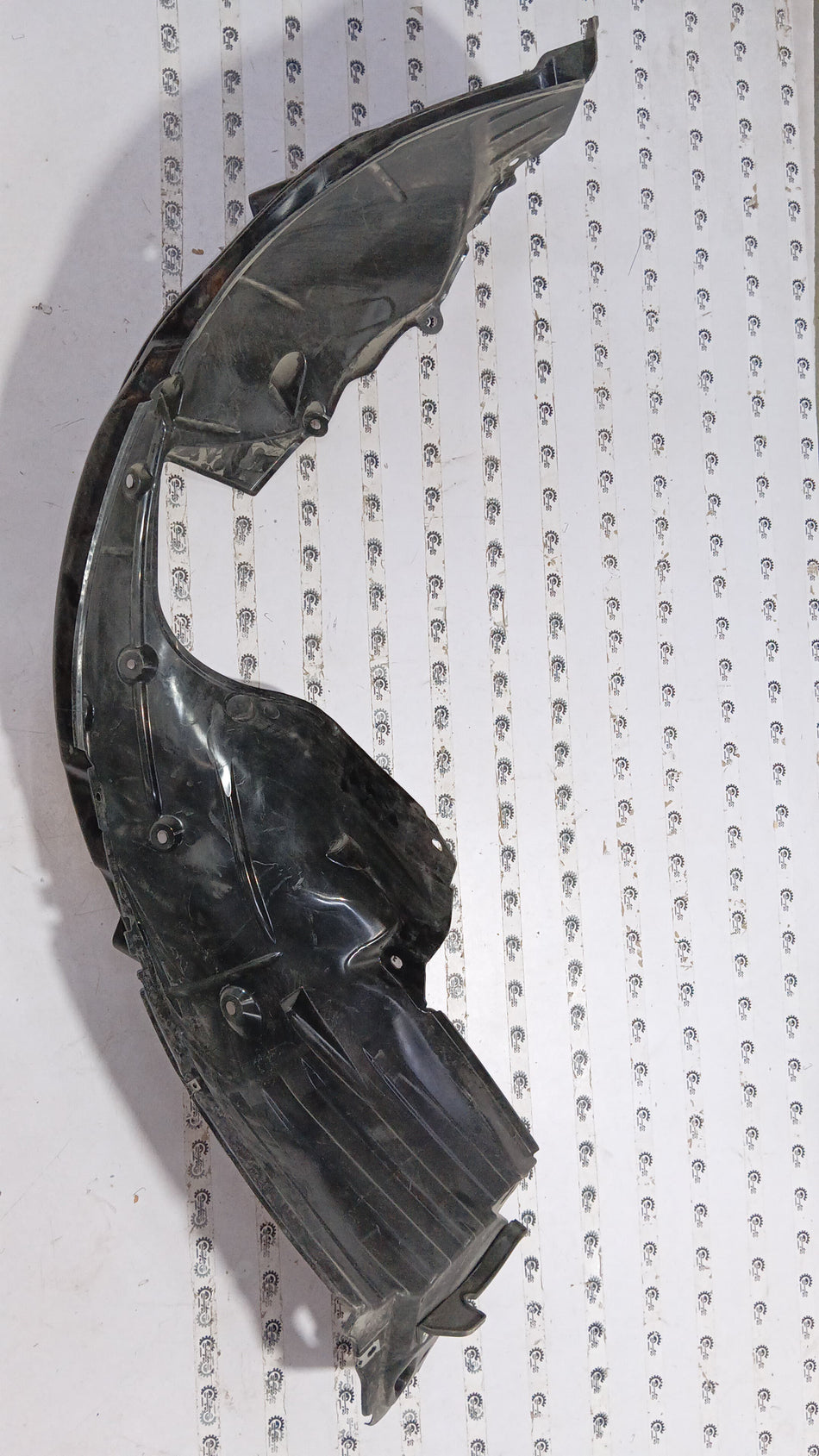 Honda Civic Fender in black with mounting details, part number 74151TEAT50, designed for Honda Civic vehicle.