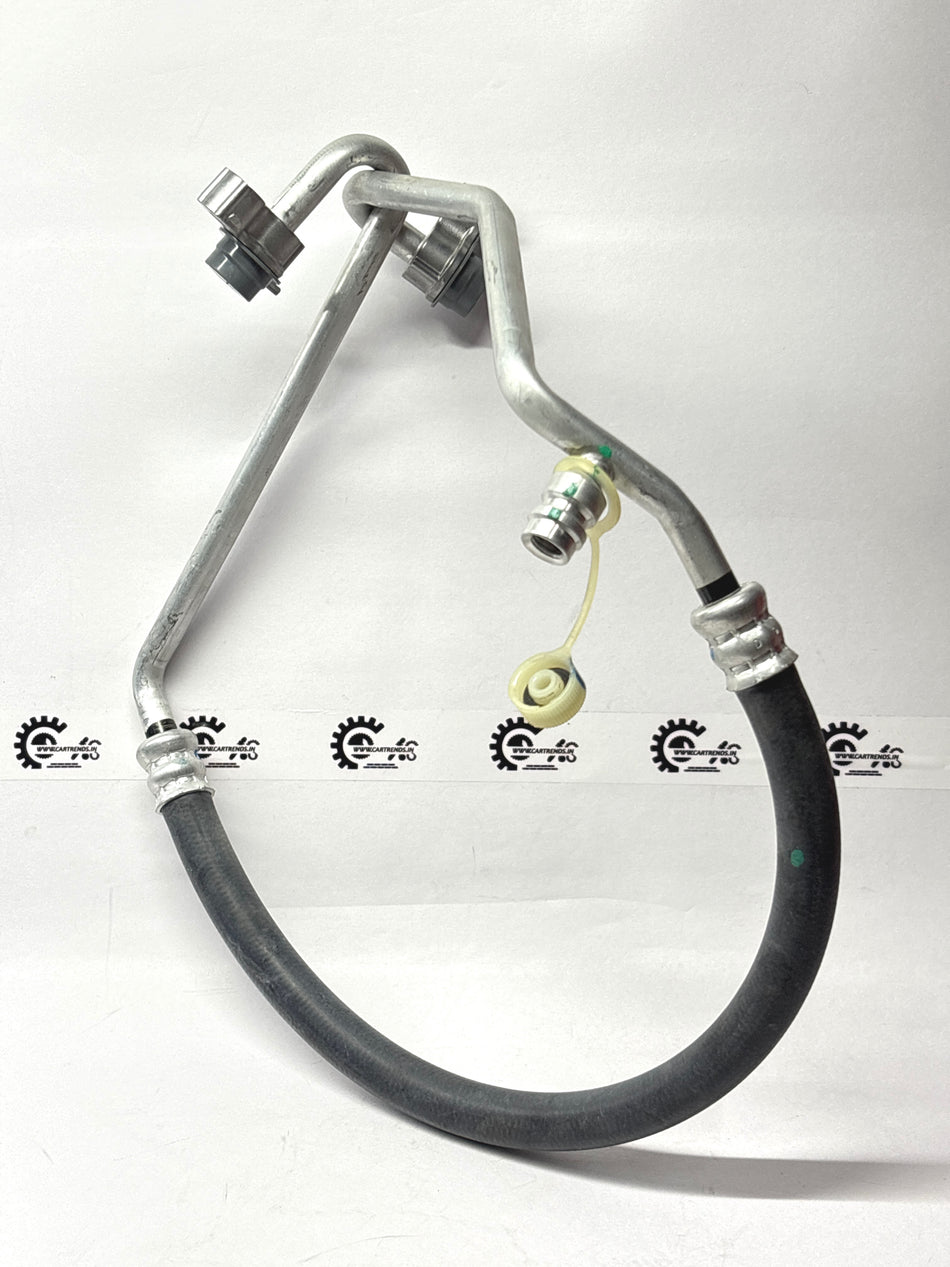 Honda discharge hose for Amaze and Brio petrol engines, model 80315TG1T02, with flexible rubber construction.